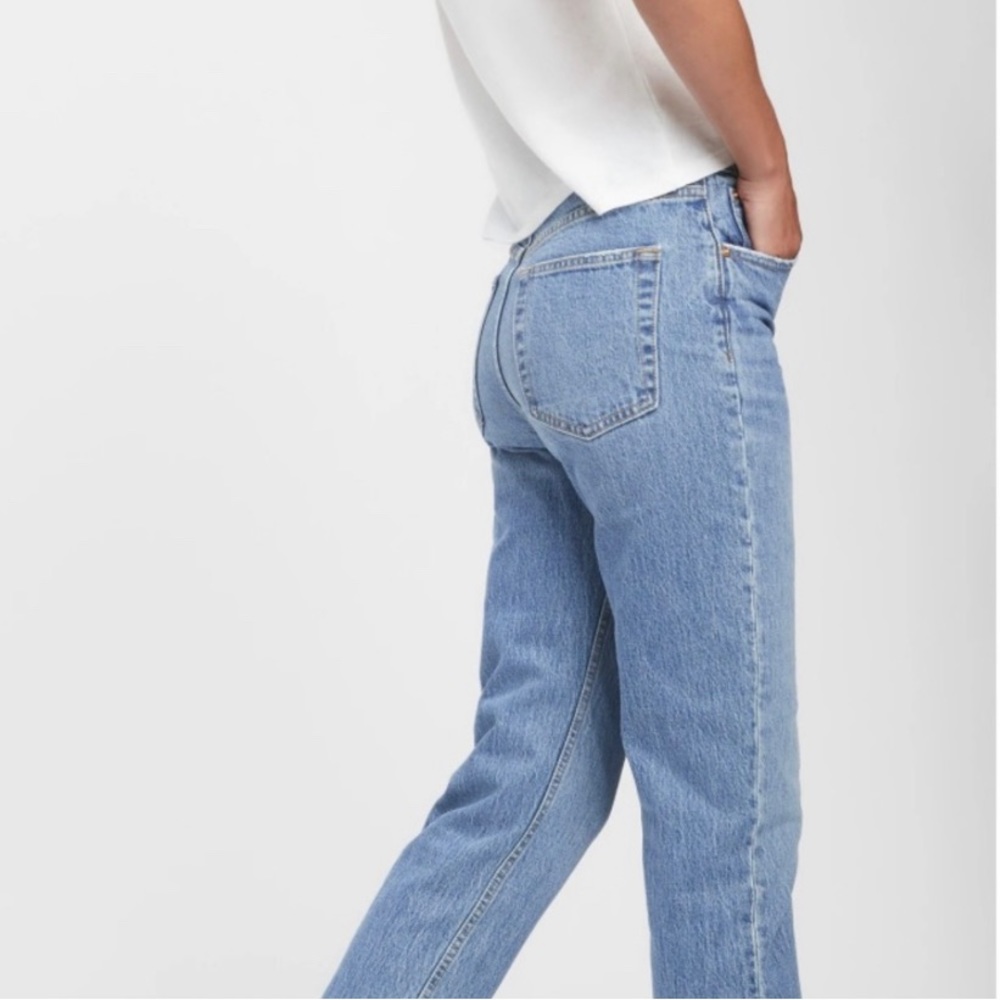 Gap Sky High Straight Jeans